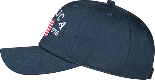 Miniatura 96 de IIN Gorra de béisbol con bandera estadounidense para hombres y mujeres, de perfil bajo, militar, militar, militar, para papá
