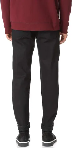 Miniatura 2 de Naked & Famous Denim Easy Guy-Solid Black Selvedge para hombre