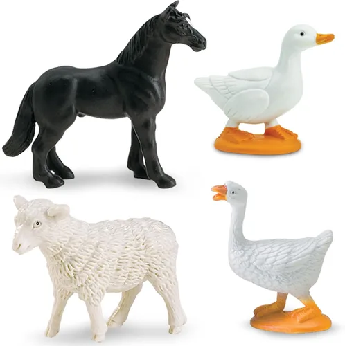 Miniatura 5 de Safari Ltd. Farm TOOB - 12 figuras que incluyen vaca, cerdo, cabra, caballo y más, juego de juguetes educativos para niños, niñas y niños a partir