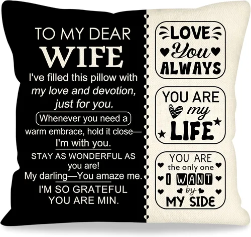 Miniatura 20 de Fundas de almohada decorativas de 18 x 18 pulgadas con ideas de regalos para familiares y amigos, regalos después de una cirugía, regalo