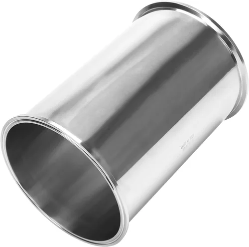 Miniatura 11 de DERNORD Tubo de carrete sanitario con extremos de abrazadera, tubo redondo sin costuras de acero inoxidable 304 con brida de virola de triple