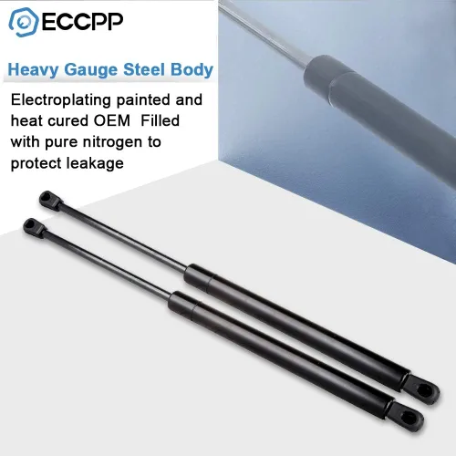 Miniatura 7 de Resortes de gas ECCPP, soportes de elevación, set de 2
