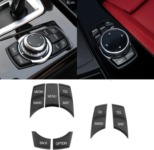 Miniatura 13 de Jaroxn - Botón de repuesto compatible con BMW iDrive, botón de control iDrive multimedia para 1 pie F20 F21/3 pies F30 F31 F34 GT/5 pies F07 F10