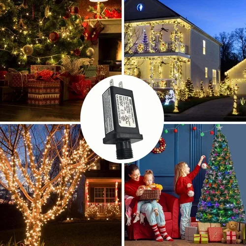 Miniatura 7 de Controlador LED de 4.5 V, transformador LED clase 2, fuente de alimentación IP44 impermeable de bajo voltaje, enchufe de EE. UU. para luz