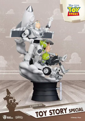 Miniatura 3 de Beast Kingdom Toy Story: Estatua de la serie Ds-032 de Woody & Buzz Deluxe Galaxy Version Ds-032