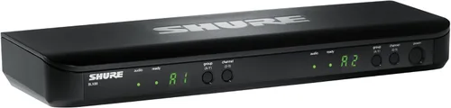 Miniatura 5 de Sistema de micrófono inalámbrico Shure BLX188/CVL - Vida de batería de 14 horas, rango de 300 pies, UHF Incluye (2) micrófonos Lavalier, receptor