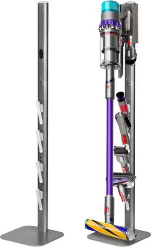 Miniatura 12 de Haturi Soporte de vacío para Dyson Gen5 V15 V12 Detect V11 V10 V8 V7 V6, soporte de vacío y soporte de almacenamiento de metal con diseño de cable