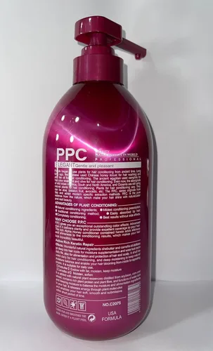 Acondicionador para cabello teñido dañado y seco, tratamiento capilar de queratina Lo mejor para tu cabello. Elección de expertos.Suavizante,