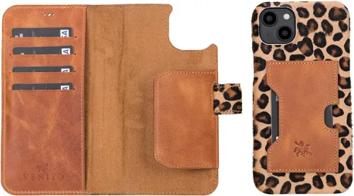 Miniatura 168 de Venito Florence - Funda de piel compatible con Samsung Galaxy S9, extra segura con bloqueo RFID, cartera desmontable para teléfono (gris decolorado)