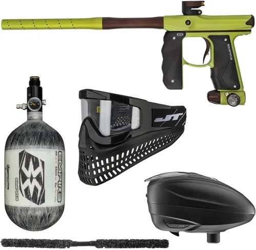 Miniatura 6 de Action Village Empire Mini GS TP Ultimate - Kit de pistola de paintball Polvo Negro/Polvo Azul Oscuro