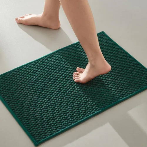 Miniatura 73 de TYUU Alfombras de Baño Antideslizantes Lavables, Tapete de Baño Súper Absorbente Delgado de Pila Baja para Secar Rápido, Alfombra de Baño Pequeña