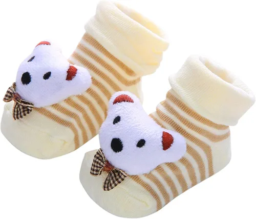 Miniatura 5 de Pack de 6 calcetines para recién nacidos con diseño de dibujos animados para bebés