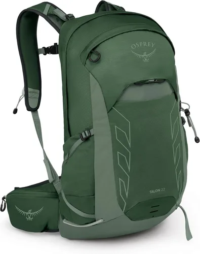 Miniatura 29 de Osprey Talon 26L Mochila de senderismo ligera para hombre - Mochila de día para viajes y campamento, negro/gris carbón