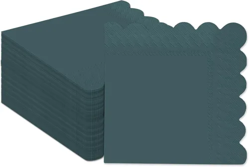 Miniatura 14 de qiqee Servilletas de cóctel Morandi Colors de 5 x 5 pulgadas, desechables, para bodas, cenas, fiestas de cumpleaños, postre, servilletas de papel 24