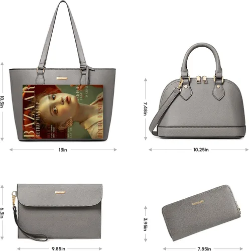 Miniatura 7 de 4 bolsos de mano de moda para mujer, monederos, bolsas de hombro, bolsas cruzadas informales, el mejor regalo del día de San Valentín para damas