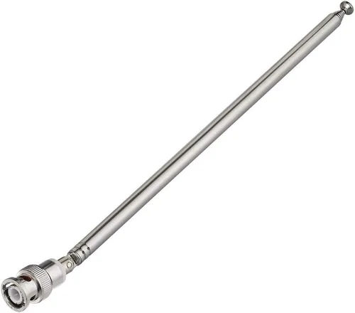 Miniatura 4 de Bingfu Antena de Escáner de Radio de Policía 20-1300MHz 7 Secciones Telescópica BNC Antena Masculina Radio Jamón Radio Mano CB Antena para Uniden