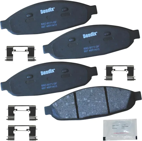 Miniatura 115 de Pastillas de freno delanteras cerámicas Bendix Priority1 CFC2302 para Hyundai Elantra 2021, Sonata 2022-2020, Kia K5 2023-2021