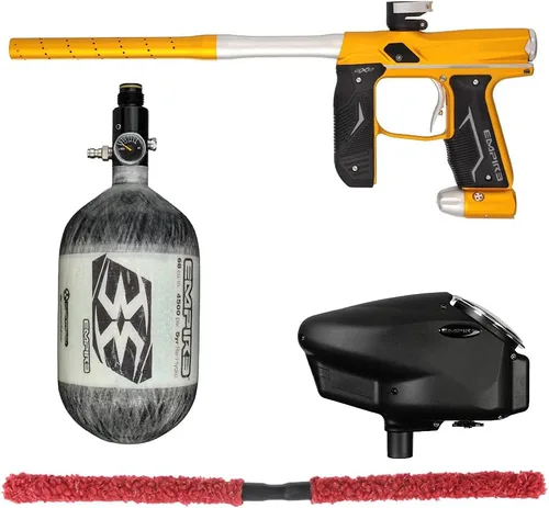 Miniatura 5 de Action Village Empire Axe 2.0 Kit de pistola de paintball de competición con tanque de aire