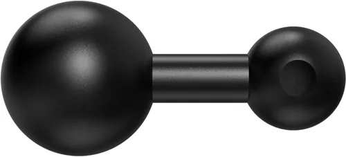 Miniatura 9 de Adaptador de bola de tamaño B de 1 pulgada a tornillo de 1/4"-20 – Convertidor de montaje de cámara, se adapta a bases de bola estándar de 1