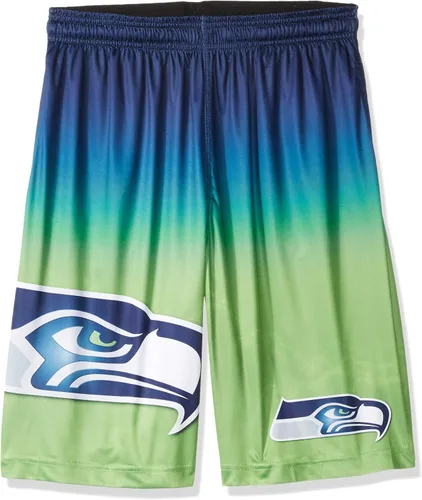 Miniatura 21 de FOCO Mens NFL Football Team Logo Gradient Big Logo Training Shorts Color del