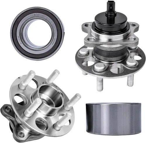 Miniatura 148 de Detroit Axle - Kit de extremo delantero RWD para Chrysler 300 Dodge Challenger Charger Upper Lower Control Arms rótulas de rodamiento de rueda Bujes