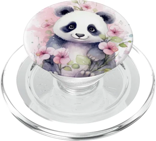 Miniatura 8 de cute panda watercolor PopSockets Standard PopGrip