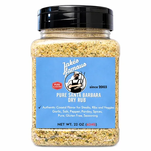 Miniatura 11 de Jake's Famous Pure Santa María - Condimento seco para carne de res de tres puntas, hamburguesas de carne de cerdo y pollo, 5.0 onzas