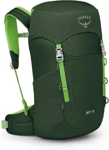 Miniatura 19 de Mochila de senderismo infantil Osprey Jet 28L, dosel verde
