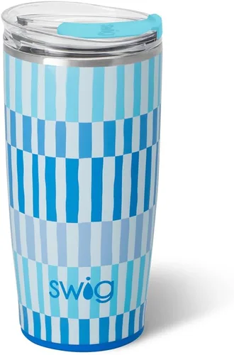 Miniatura 51 de Swig Life - Vaso aislante de 22 onzas, vaso de viaje para café con tapa, taza de café para viaje compatible con portavasos, de acero inoxidable