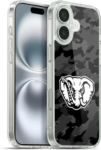 Miniatura 234 de Head Case Designs Funda de gel suave con licencia oficial de la Universidad de Alabama UA Collage compatible con Apple iPhone 13 Pro Max