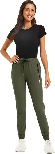 Miniatura 3 de TACVASEN Pantalones de senderismo para mujer de secado rápido con bolsillos con cremallera