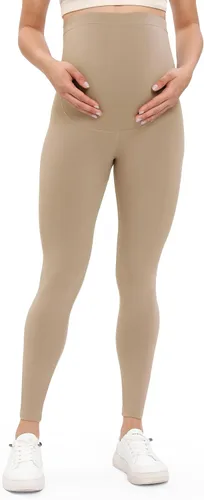 Buttergene Leggings de maternidad para mujer sobre el vientre, pantalones de entrenamiento de maternidad, leggings de yoga para embarazo