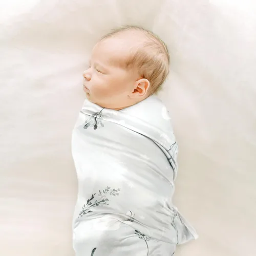 Miniatura 4 de GRSSDER Paquete de 2 mantas de punto súper suaves para bebés niñas y niños, mantas reversibles de doble capa de 34 x 44 pulgadas, extra grandes