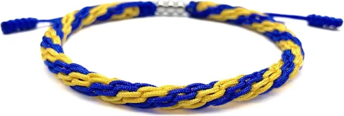 Miniatura 2 de LAMIBEE Pulsera con código de bandera de país, pulsera de cuerda de protección y sufrimiento de la suerte, pulsera tibetana, pulsera de cuerda