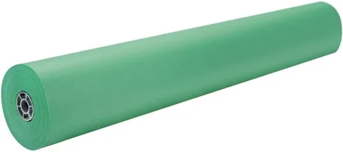 Pacon Rainbow, papel kraft ligero con acabado dual, 36 pulgadas x 1000 pies. (alto)., Verde (Brite Green)