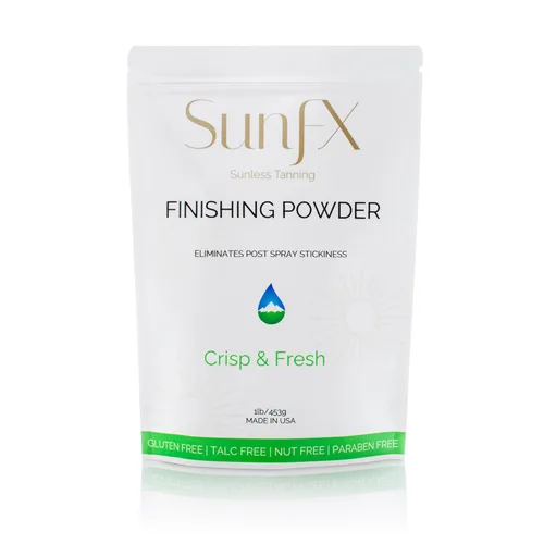 Miniatura 13 de SunFX Post Spray - Polvo de acabado translúcido bronceado Sin talco Polvo fijador de bronceado sin sol Brillo Cheeky Sunshine 4.00 onzas