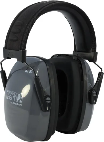 Miniatura 5 de Howard Leight by Honeywell Leightning L0F Orejera de tiro ultrafina plegable (R-01523), color negro