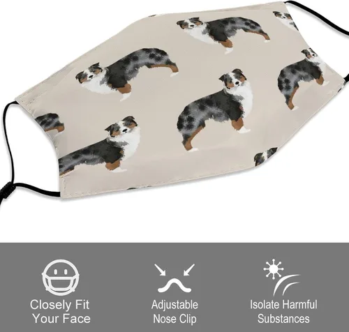 Miniatura 3 de JZDACH Máscaras protectoras a prueba de polvo para hombres y mujeres, bandanas duraderas, pasamontañas, bufanda, polaina