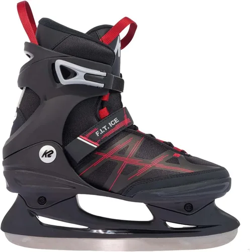 Miniatura 3 de K2 F.I.T Patines de Hielo Negro/Rojo