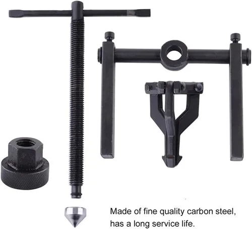 Miniatura 4 de Juego de 3 extractores de cojinetes internos piloto de mandíbula, kit de herramientas resistentes para automóvil, SUV, motocicleta