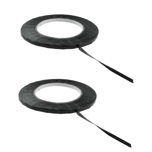 Miniatura 12 de HAHIYO 3 rollos de cinta floral de 0.5 pulgadas de ancho en verde oscuro - 270 pies/90 yardas en total, cinta de papel impermeable para floristería
