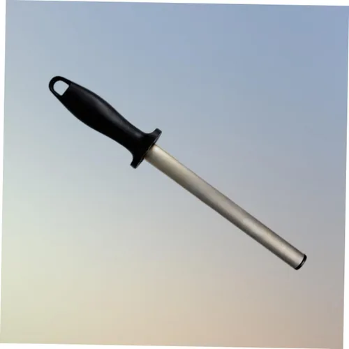 Miniatura 5 de KICHOUSE Sacapuntas de acero al carbono Rod Pulir Área Gourmet Stick para Cocina y Chef Uso Picture 1
