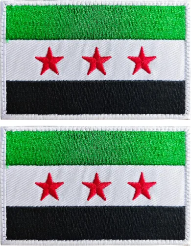 Miniatura 22 de stidsds Paquete de 2 parches de bandera de Sudáfrica, parches bordados, banderas sudafricanas, parche táctico militar para ropa, sombrero, mochilas