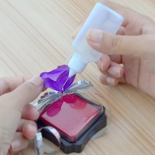 Miniatura 6 de bantoye 10 pcs punta de aguja aplicador de pegamento Botella Bricolaje Quilling Herramienta punta de precisión pegamento plástico líquido Dropper