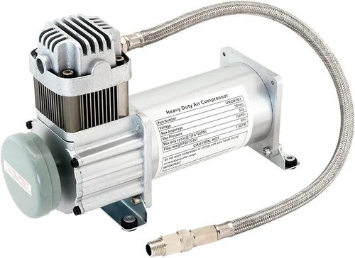 Miniatura 6 de Vixen Horns Train Horn Kit for Trucks/Car/Semi. Complete Onboard System- 150psi Air Compressor, 0.5 Gallon Tank, 4 Trumpets. Super Loud dB. Fits