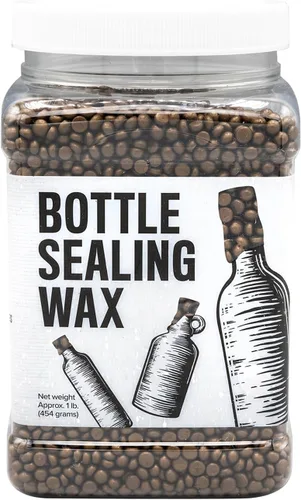 Miniatura 34 de Blended Waxes, Inc. - Cera de sellado de botellas, perlas de sello de cera de pastilla para sellado de botellas de vino, cerveza y licor, sella