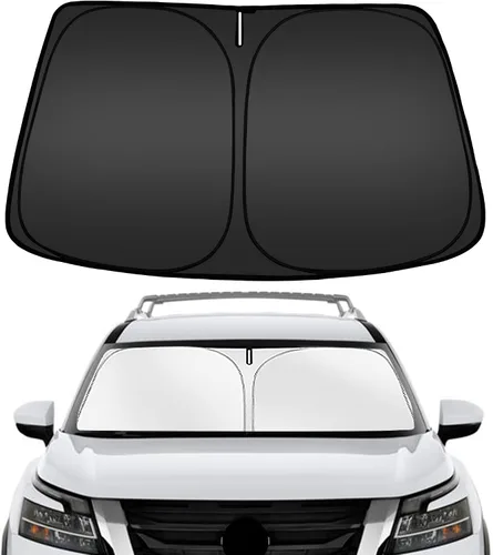 Miniatura 95 de ARISMOTOR - Parasol plegable para parabrisas para Honda Civic 11.ª generación 2022-2025 2026, protector de visera de sol personalizado para ventana