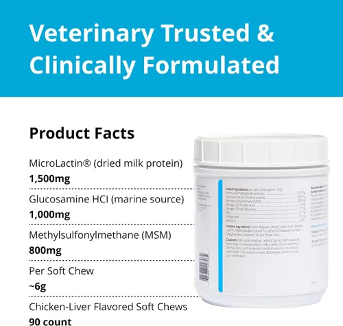 Miniatura 4 de PRN Pharmacal Duralactin Canine Joint Plus Soft Chews - Suplemento de salud articular para perros y cachorros - Apoyo para la movilidad de mascotas