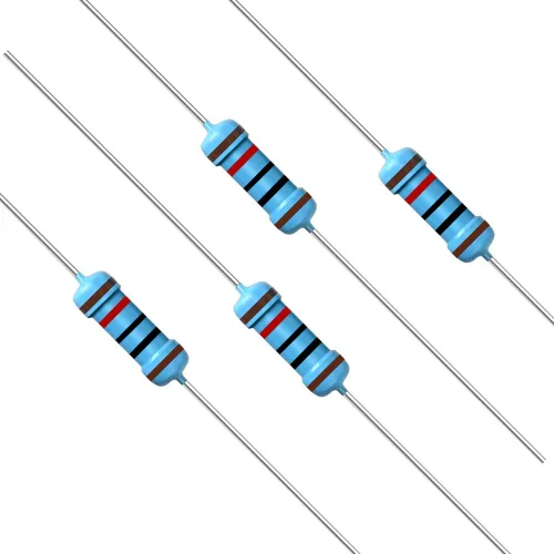 Miniatura 32 de California JOS 100 unidades de resistencia de 0.12 ohmios 1/4w (0.25 W) Resistencia fija de película metálica de tolerancia ±1%, más de 189 valores
