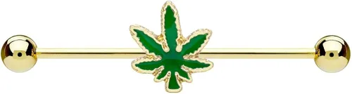 Miniatura 2 de Pierce2GO - Piercing para oreja (acero inoxidable, 0.49oz), color dorado